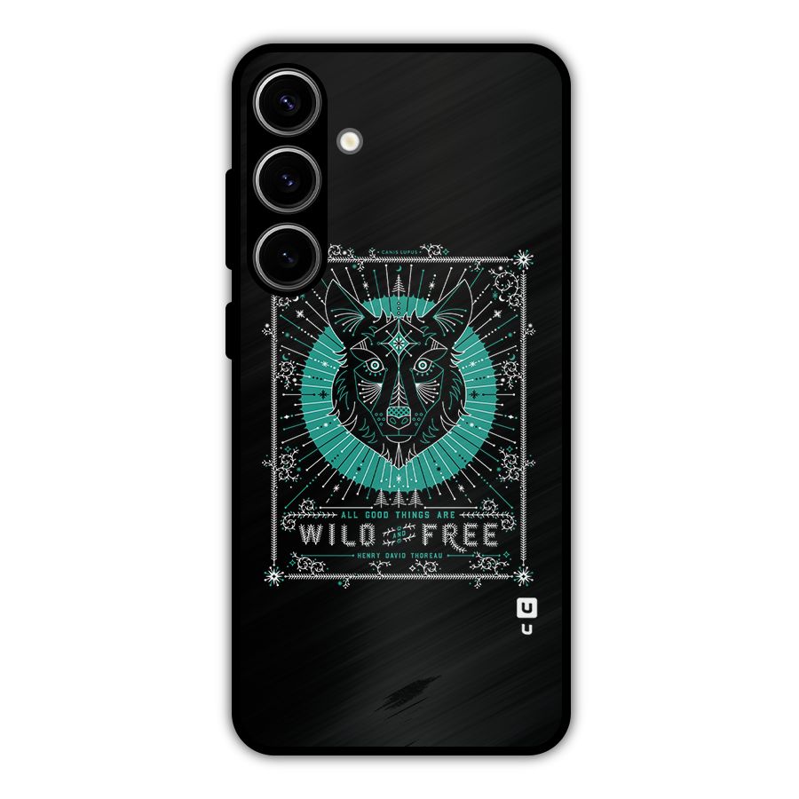 All Good Things Wild and Free Metal Back Case for Galaxy S24 Plus