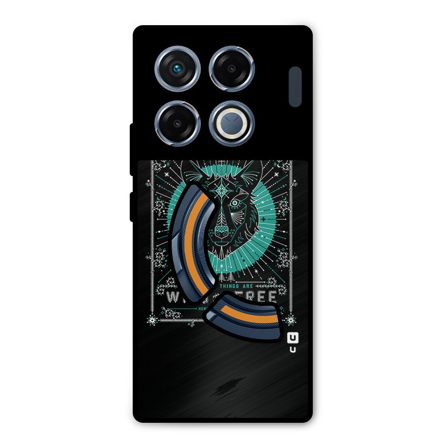 All Good Things Wild and Free Metal Back Case for Infinix GT 20 Pro