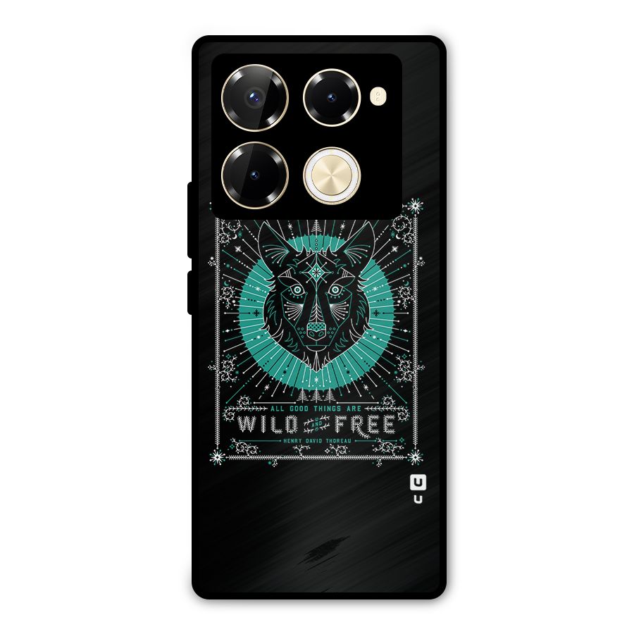 All Good Things Wild and Free Metal Back Case for Infinix Note 40 Pro