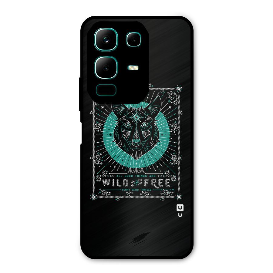 All Good Things Wild and Free Metal Back Case for Infinix Note 50x