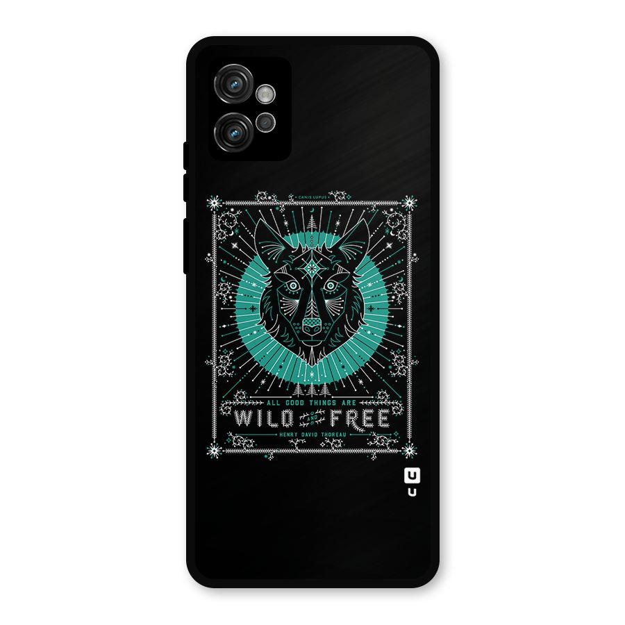 All Good Things Wild and Free Metal Back Case for Moto G32
