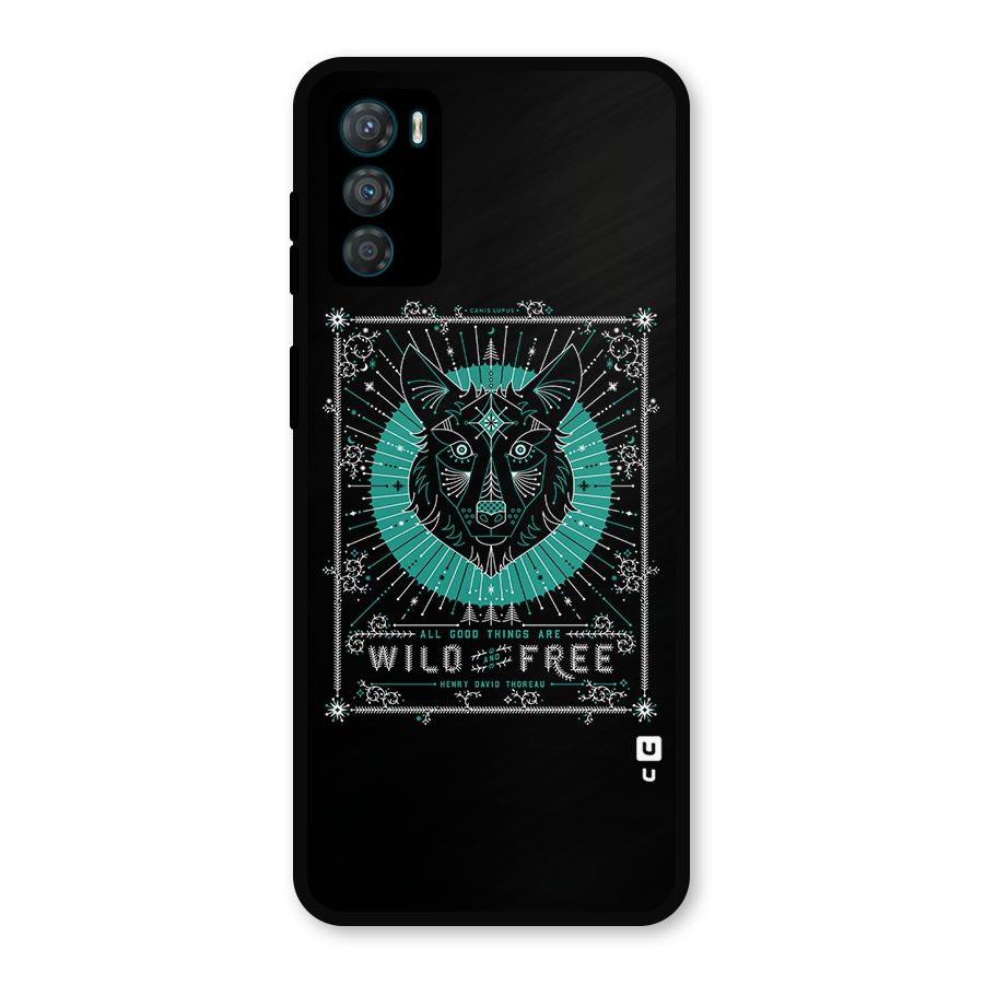 All Good Things Wild and Free Metal Back Case for Moto G42
