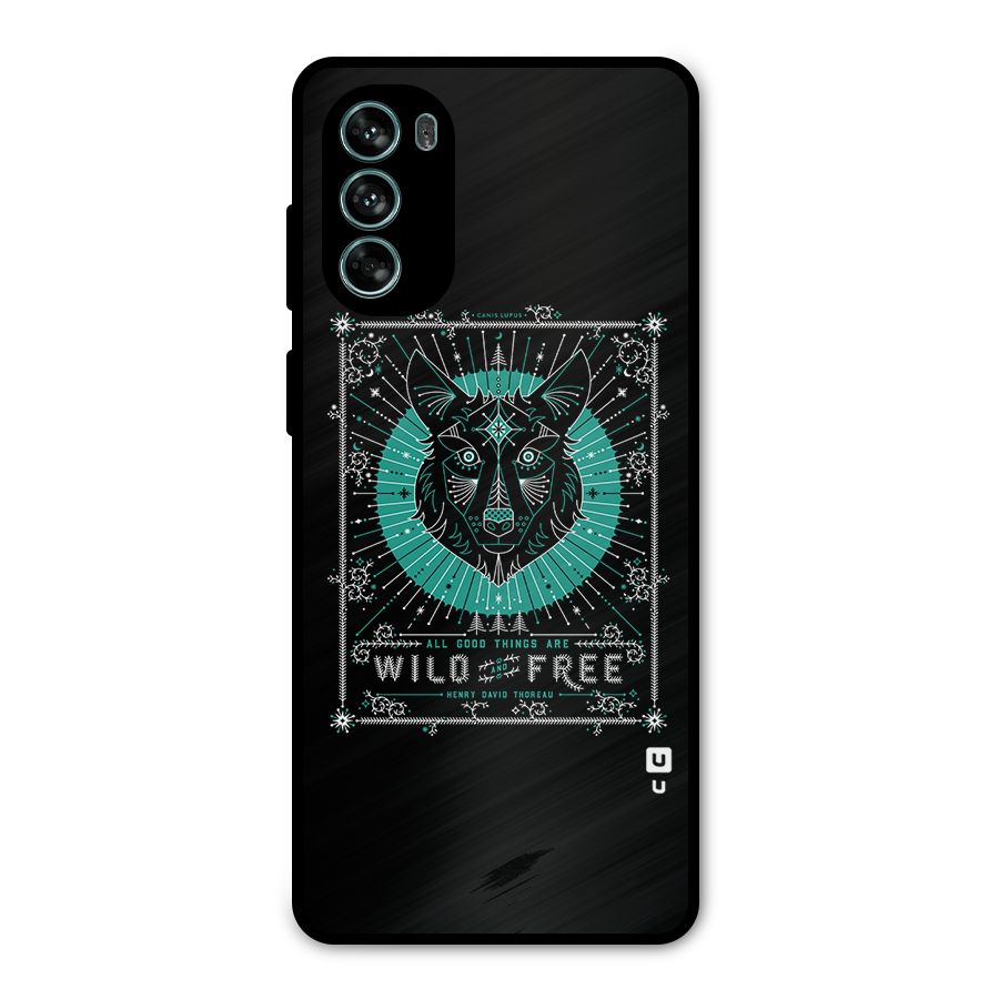All Good Things Wild and Free Metal Back Case for Moto G62