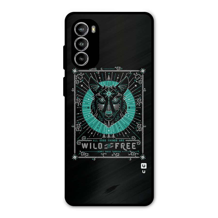 All Good Things Wild and Free Metal Back Case for Moto G82