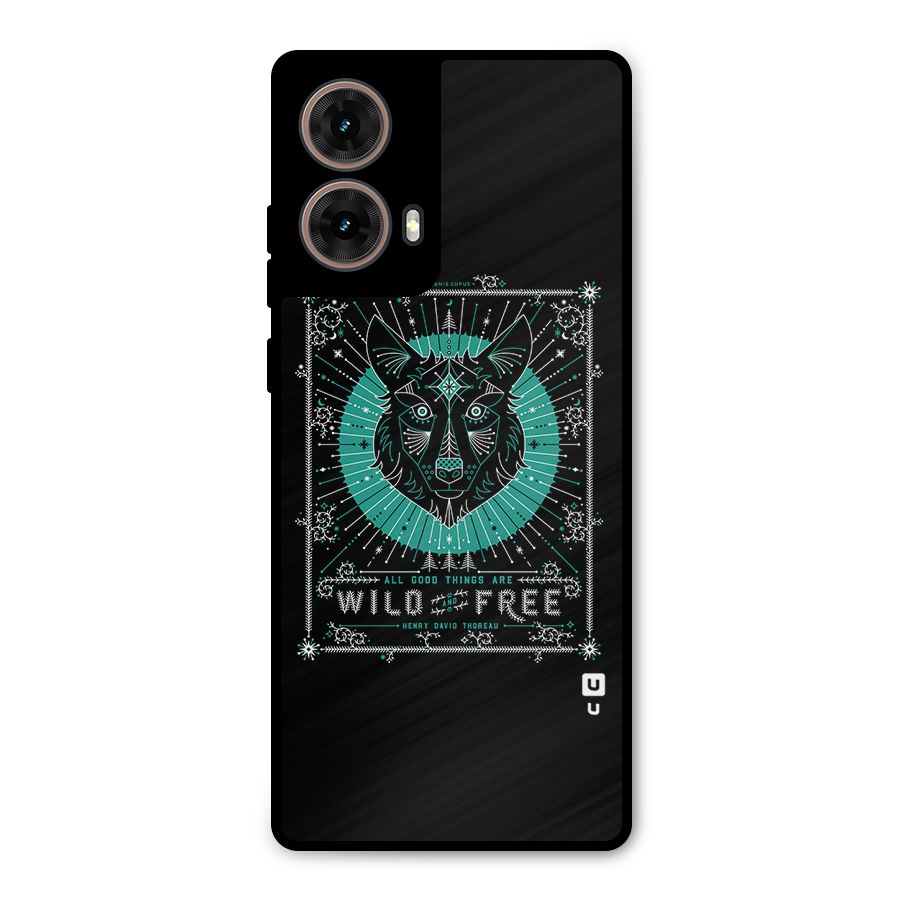 All Good Things Wild and Free Metal Back Case for Moto G85