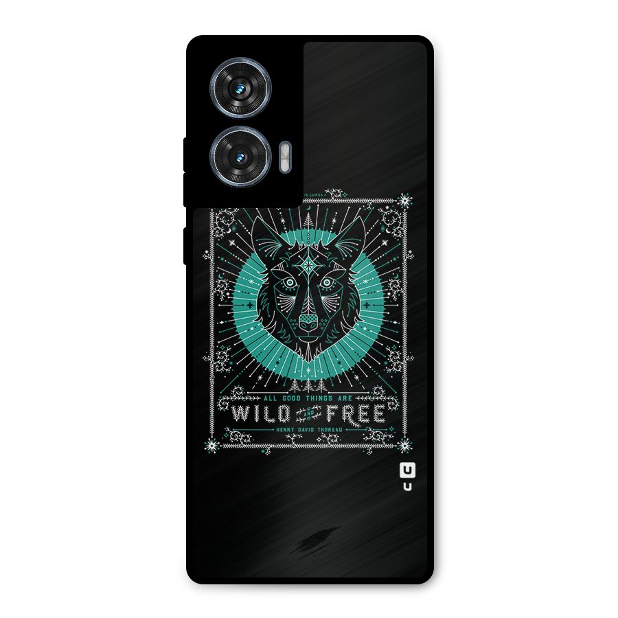All Good Things Wild and Free Metal Back Case for Motorola G96