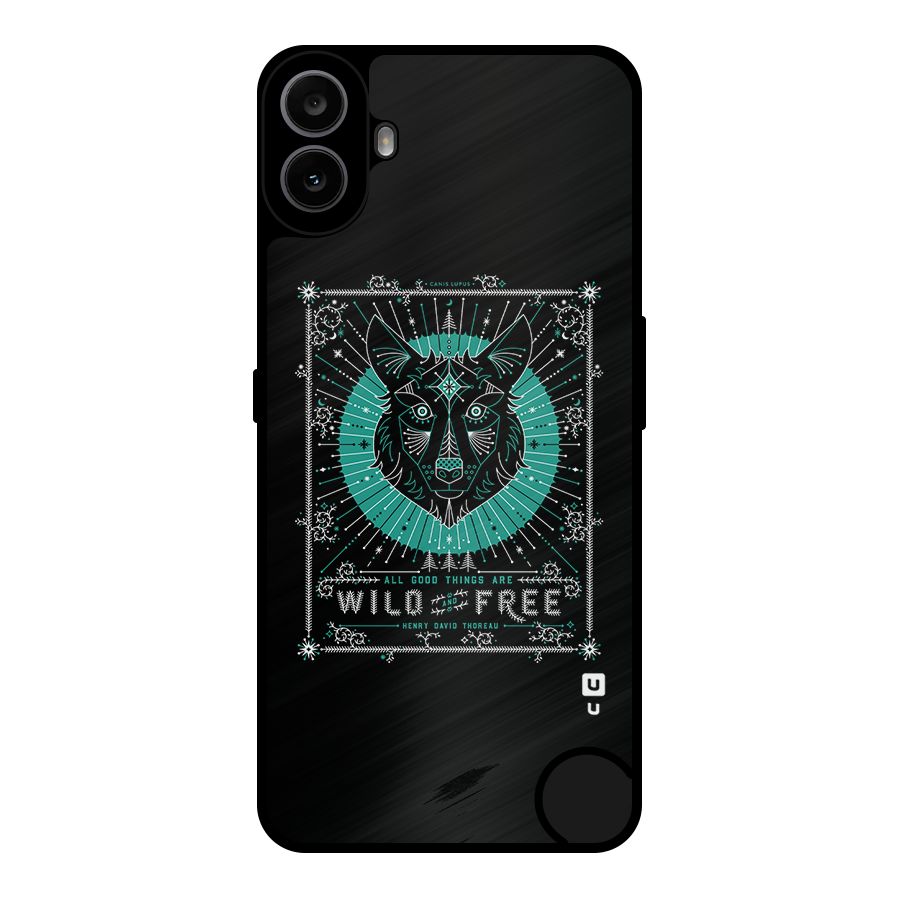 All Good Things Wild and Free Metal Back Case for Nothing CMF Phone 1