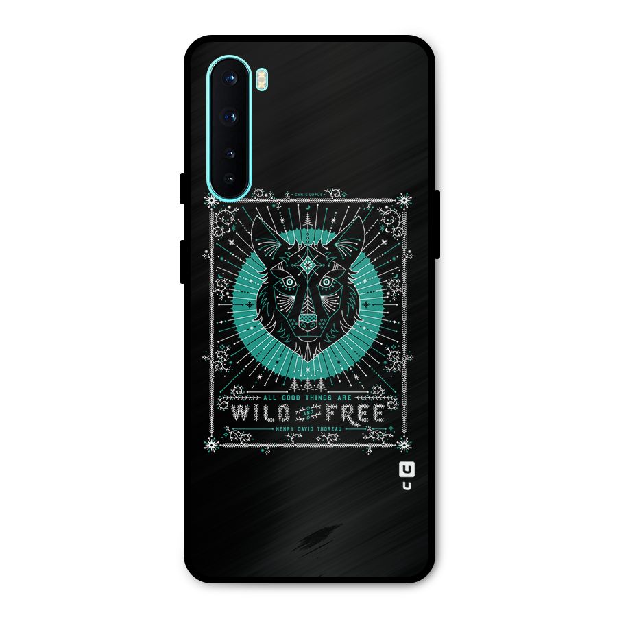 All Good Things Wild and Free Metal Back Case for OnePlus Nord