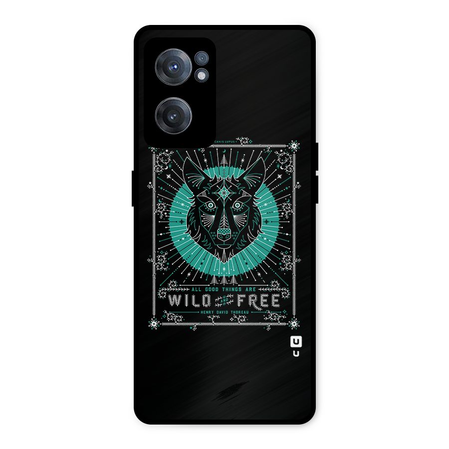 All Good Things Wild and Free Metal Back Case for OnePlus Nord CE 2 5G