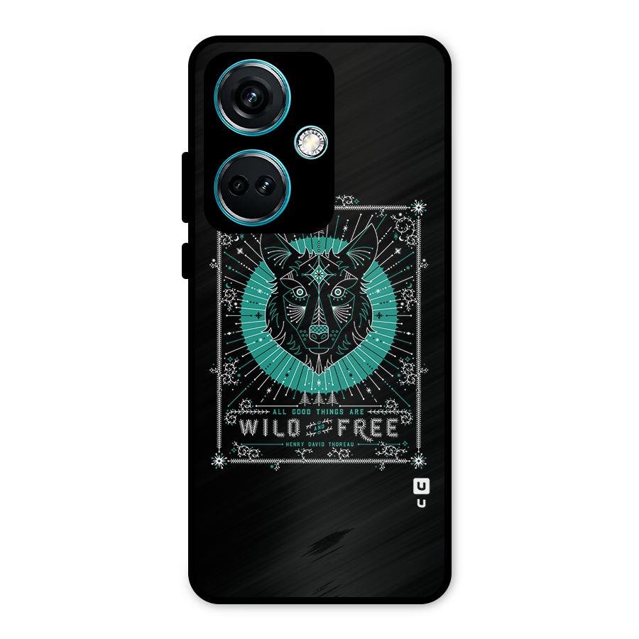 All Good Things Wild and Free Metal Back Case for OnePlus Nord CE 3 5G