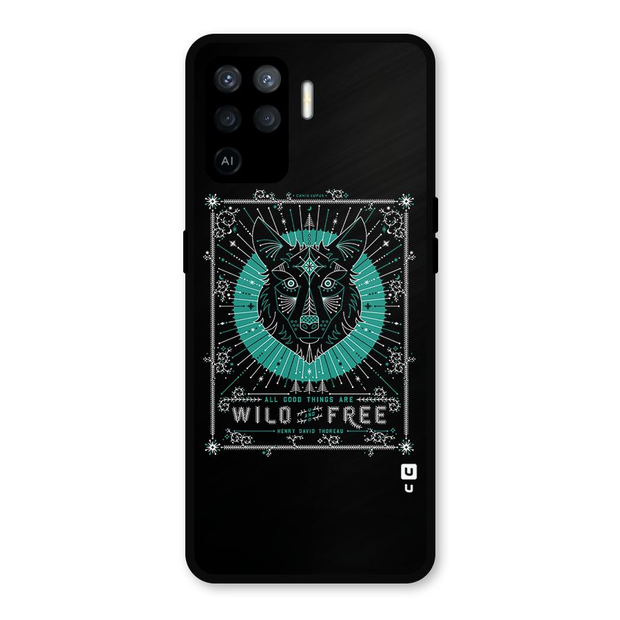 All Good Things Wild and Free Metal Back Case for Oppo F19 Pro