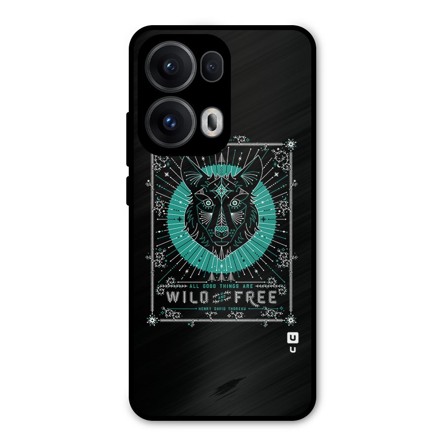 All Good Things Wild and Free Metal Back Case for Oppo Reno13 Pro
