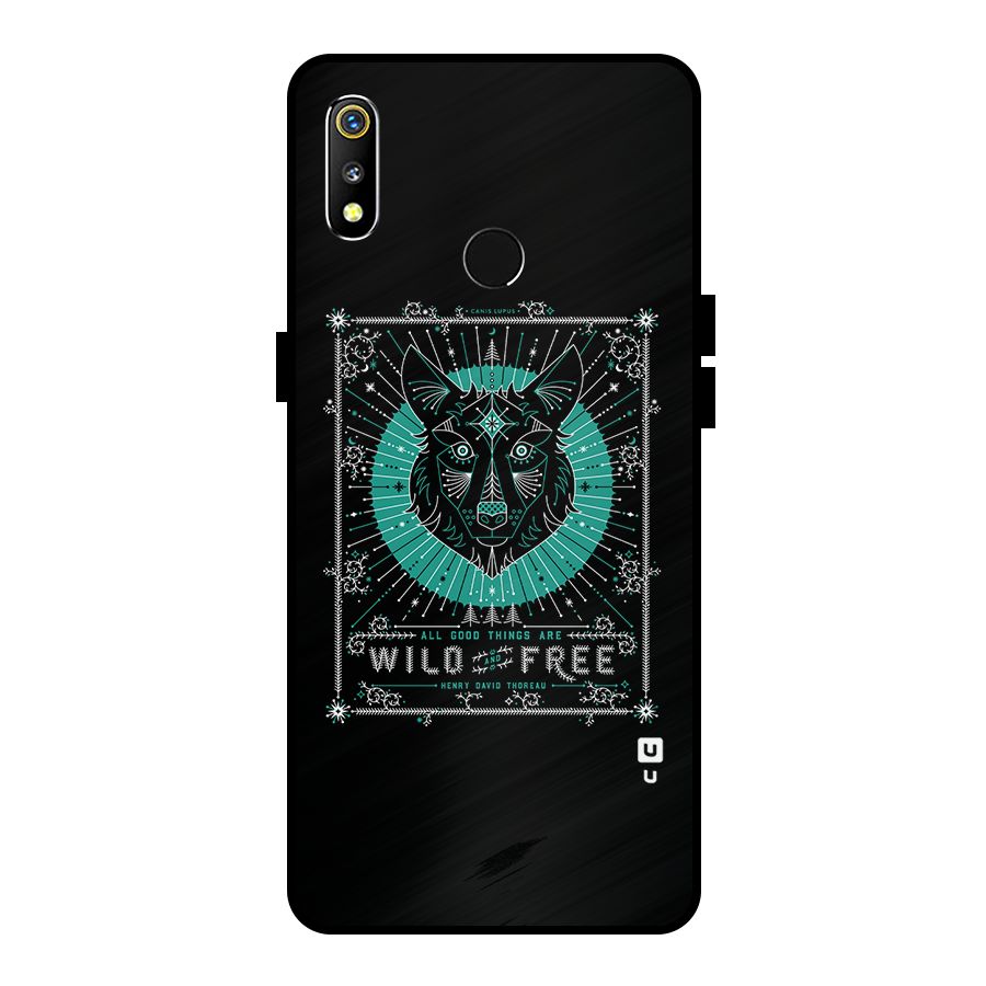 All Good Things Wild and Free Metal Back Case for Realme 3i