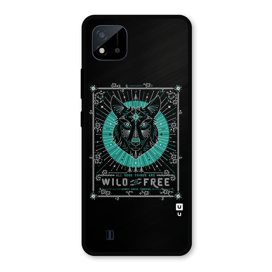 All Good Things Wild and Free Metal Back Case for Realme C11 2021