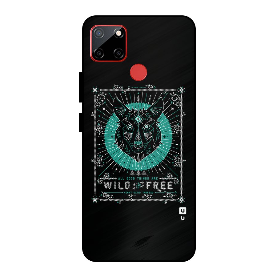 All Good Things Wild and Free Metal Back Case for Realme C12