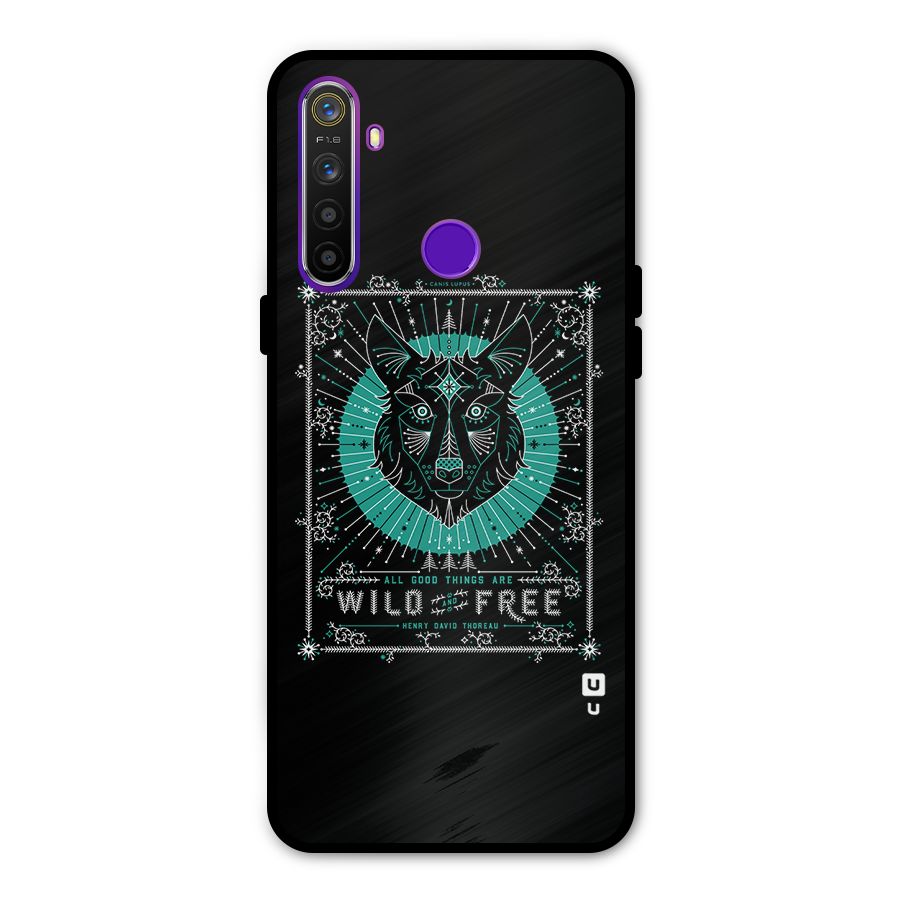 All Good Things Wild and Free Metal Back Case for Realme Narzo 10