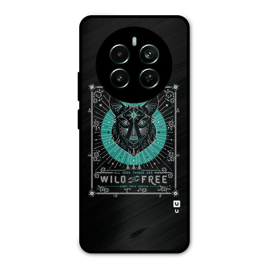 All Good Things Wild and Free Metal Back Case for Realme Narzo 70 Pro