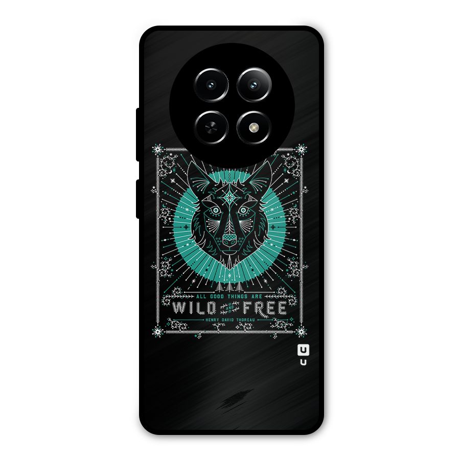 All Good Things Wild and Free Metal Back Case for Realme Narzo 70x 5G
