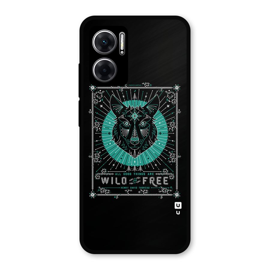 All Good Things Wild and Free Metal Back Case for Redmi 11 Prime 5G