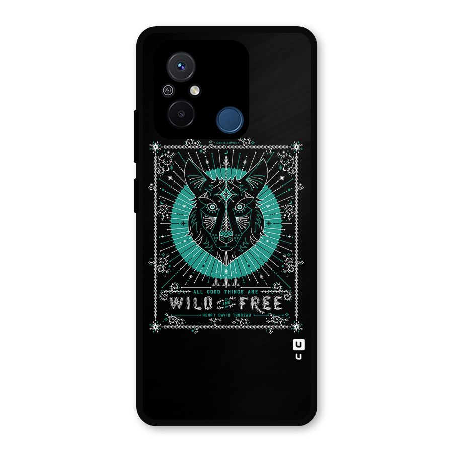 All Good Things Wild and Free Metal Back Case for Redmi 12C