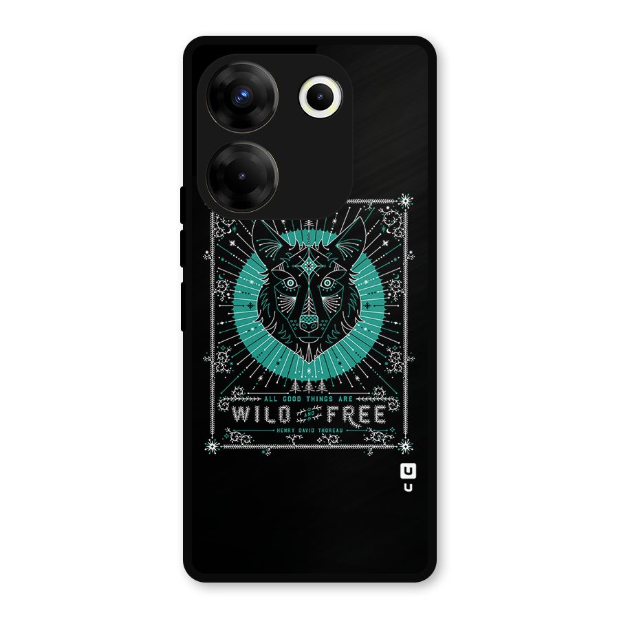 All Good Things Wild and Free Metal Back Case for Tecno Camon 20 Pro