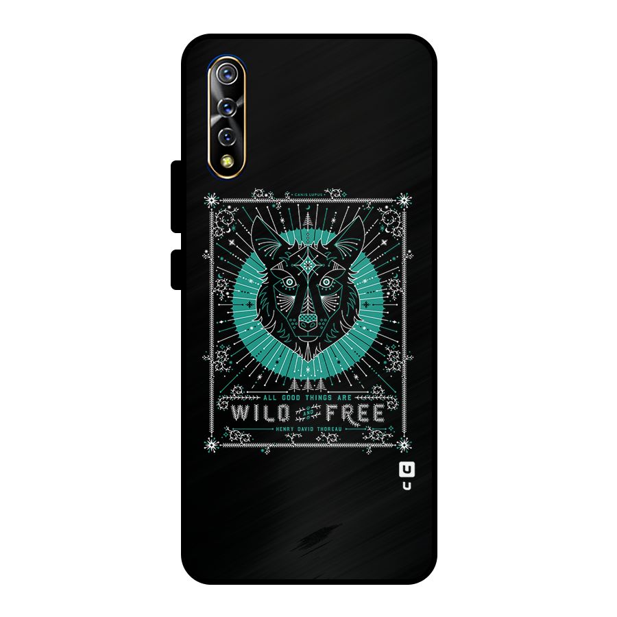 All Good Things Wild and Free Metal Back Case for Vivo S1
