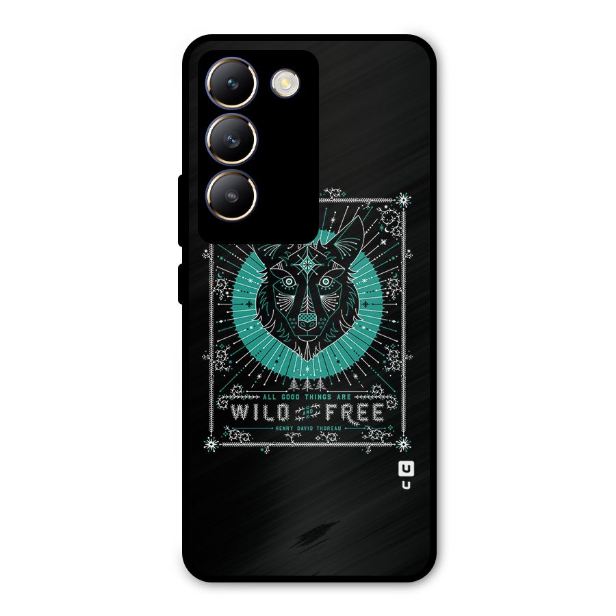 All Good Things Wild and Free Metal Back Case for Vivo T3 5G