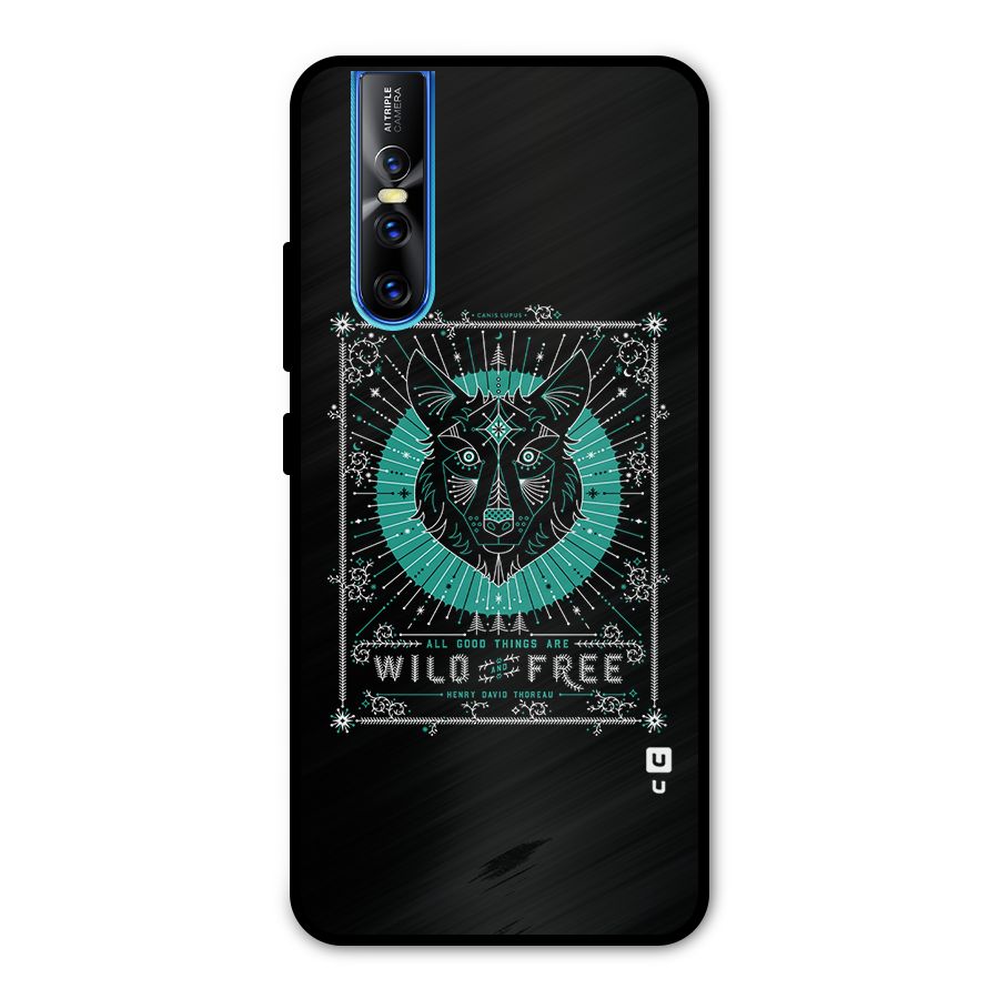 All Good Things Wild and Free Metal Back Case for Vivo V15 Pro