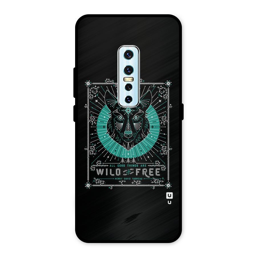 All Good Things Wild and Free Metal Back Case for Vivo V17 Pro