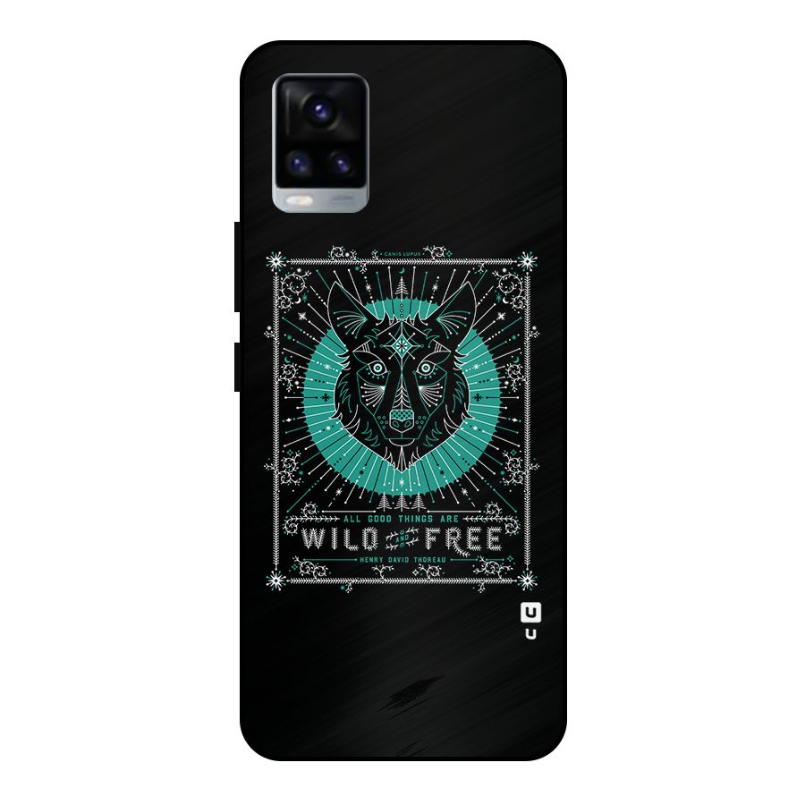 All Good Things Wild and Free Metal Back Case for Vivo V20 2021