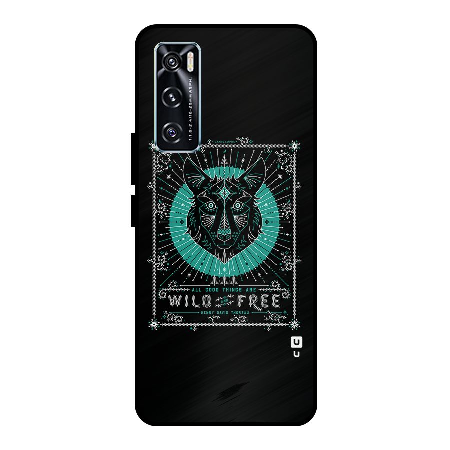 All Good Things Wild and Free Metal Back Case for Vivo V20 SE