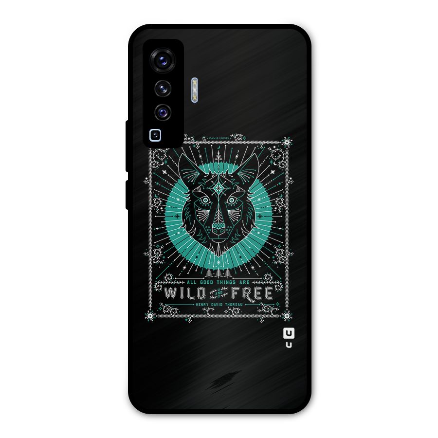 All Good Things Wild and Free Metal Back Case for Vivo X50