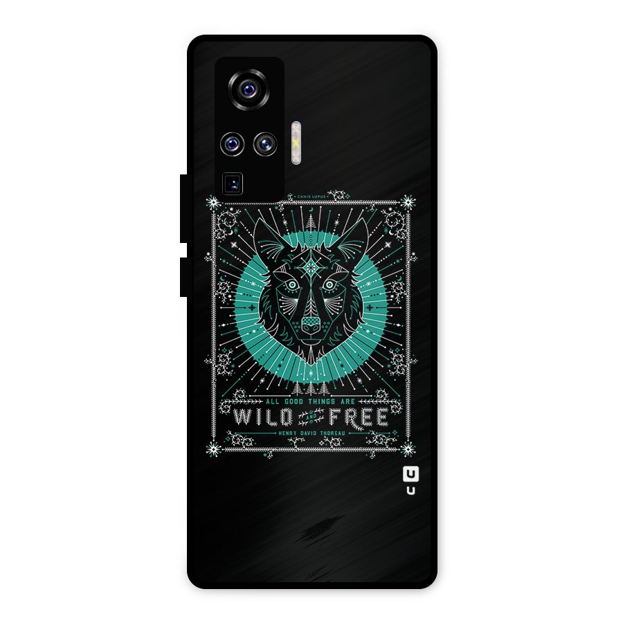 All Good Things Wild and Free Metal Back Case for Vivo X50 Pro
