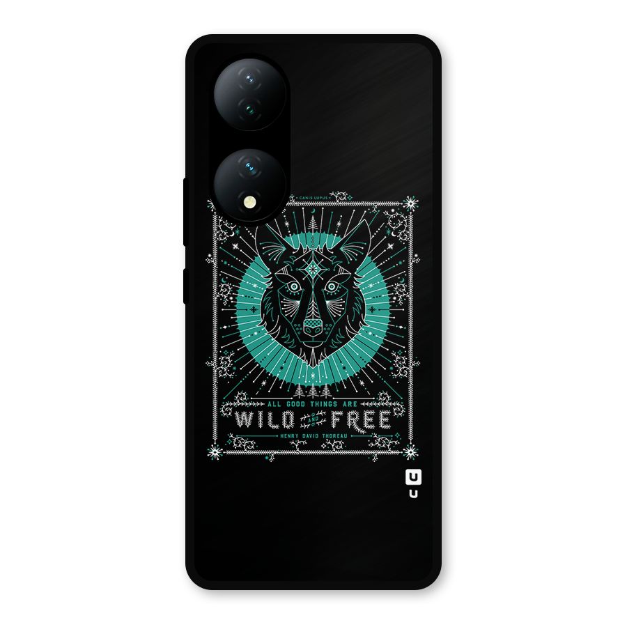 All Good Things Wild and Free Metal Back Case for Vivo Y100
