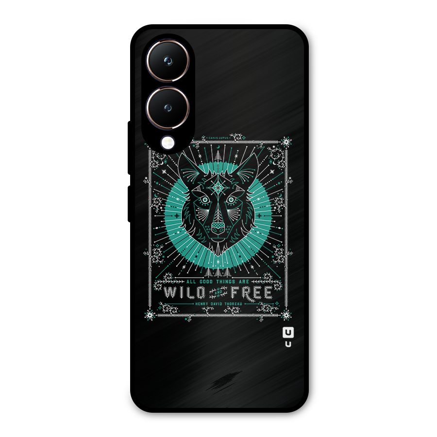 All Good Things Wild and Free Metal Back Case for Vivo Y28