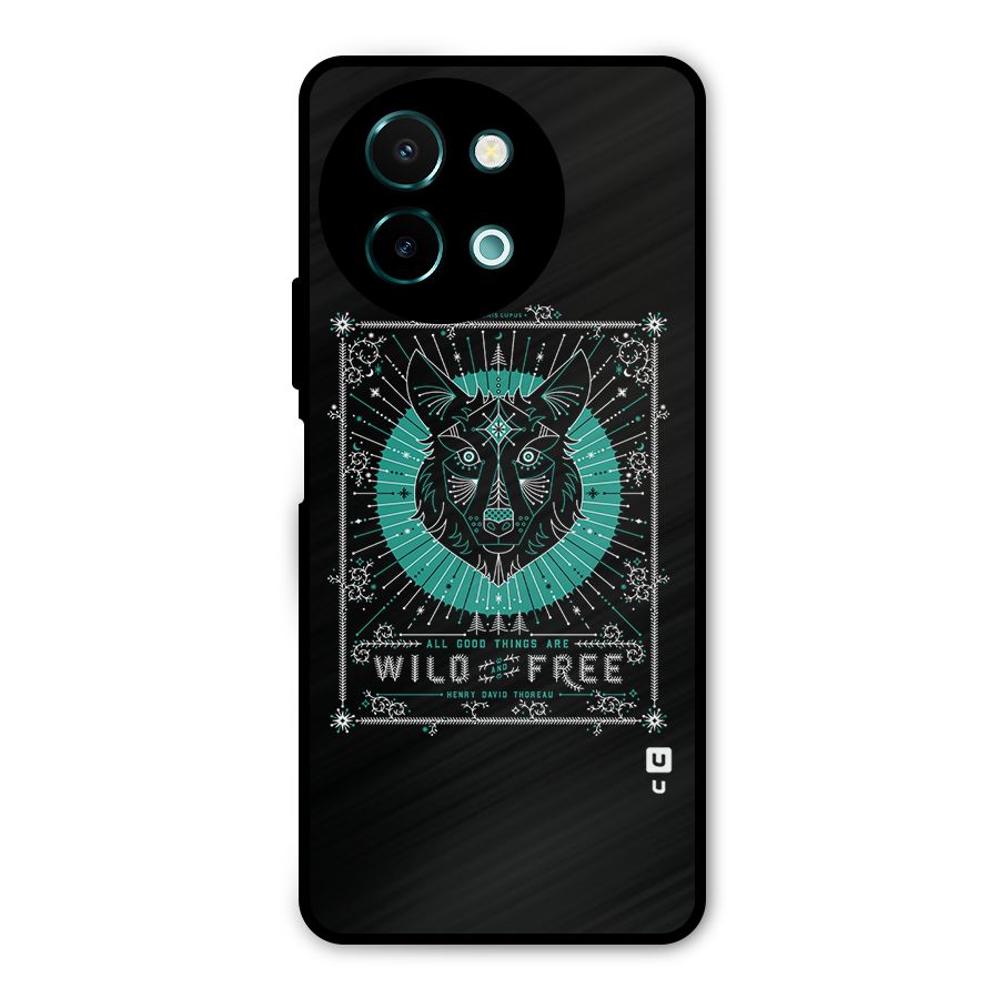 All Good Things Wild and Free Metal Back Case for Vivo Y58