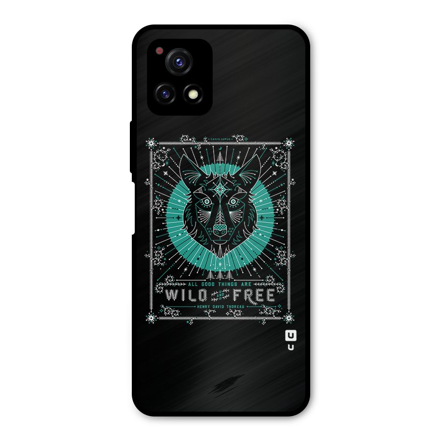 All Good Things Wild and Free Metal Back Case for Vivo Y72 5G