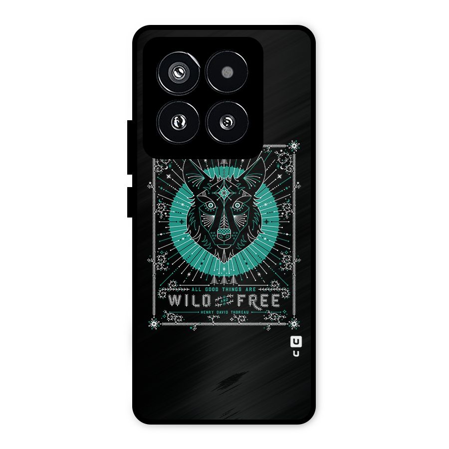 All Good Things Wild and Free Metal Back Case for Xiaomi 14 Pro