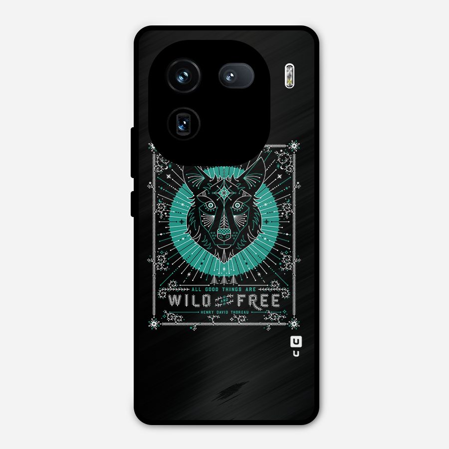 All Good Things Wild and Free Metal Back Case for iQOO 12