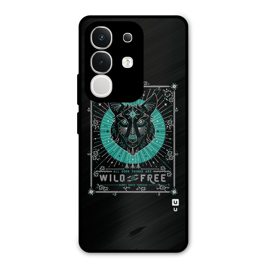 All Good Things Wild and Free Metal Back Case for iQOO Z10x