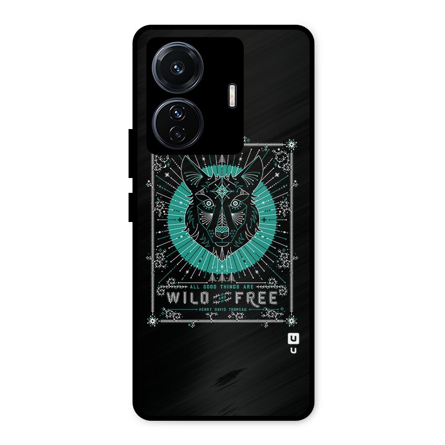 All Good Things Wild and Free Metal Back Case for iQOO Z6