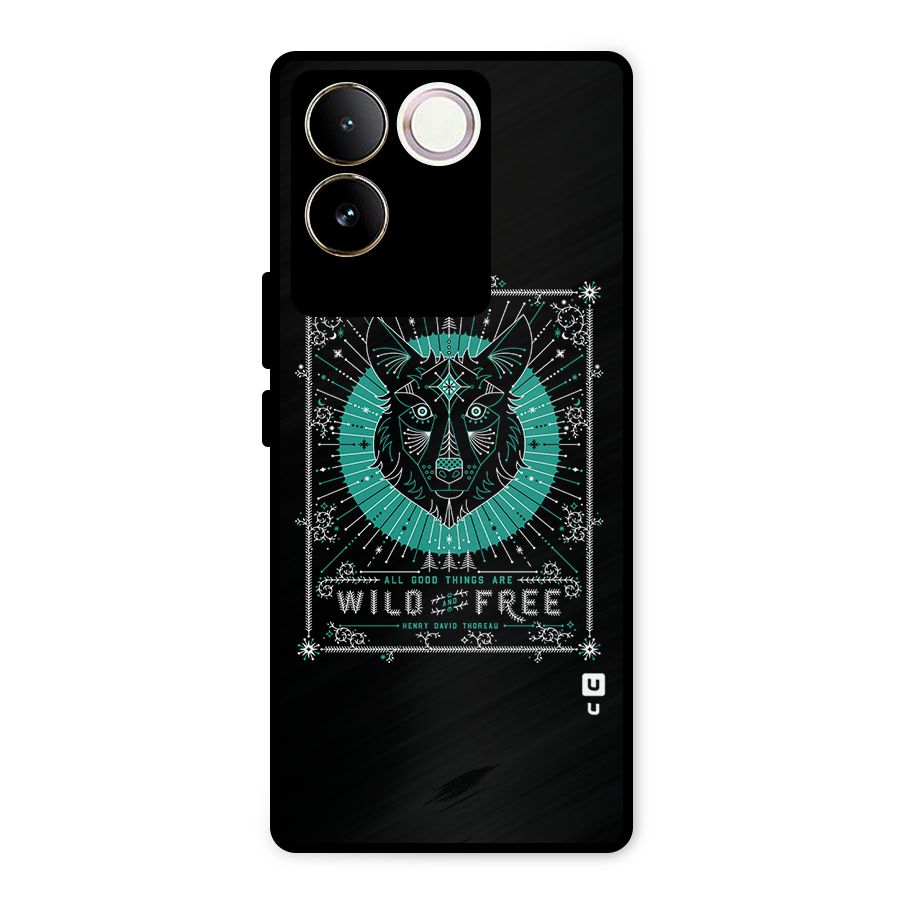 All Good Things Wild and Free Metal Back Case for iQOO Z7 Pro