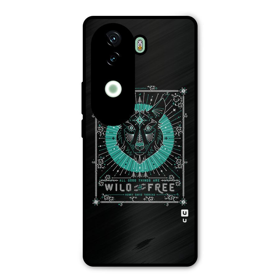 All Good Things Wild and Free Metal Back Case for iQOO Z9s