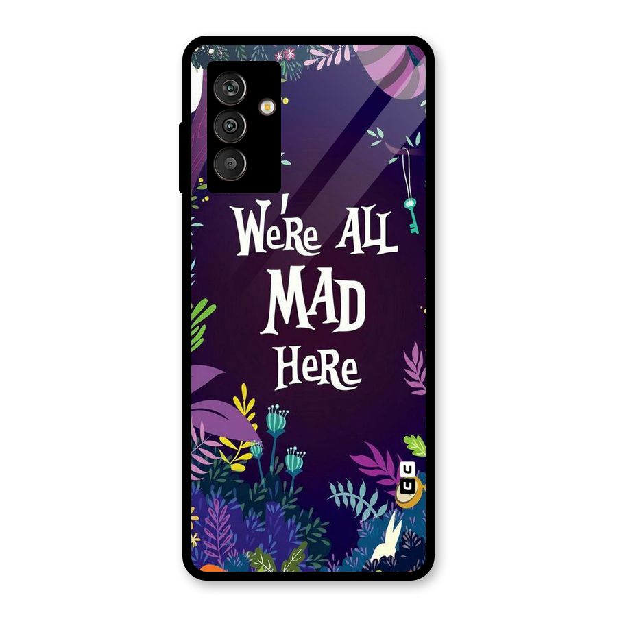 All Mad Glass Back Case for Galaxy M13