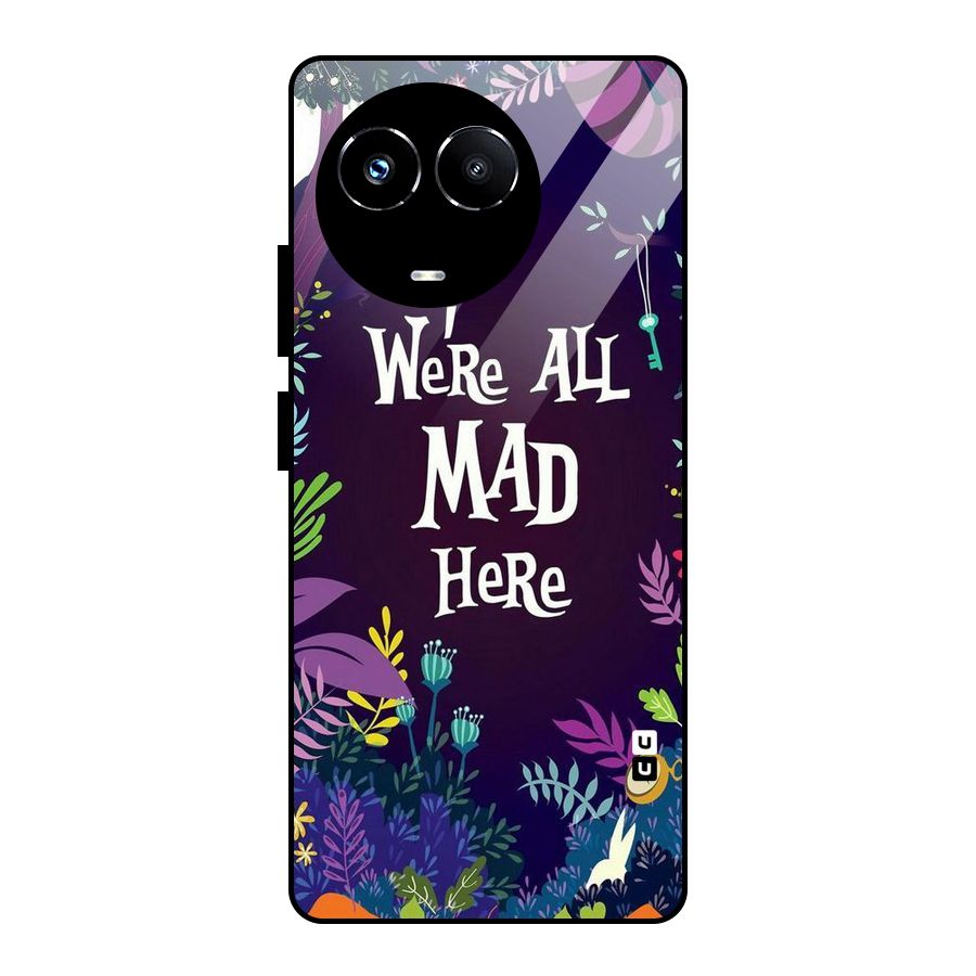 All Mad Glass Back Case for Realme 11X