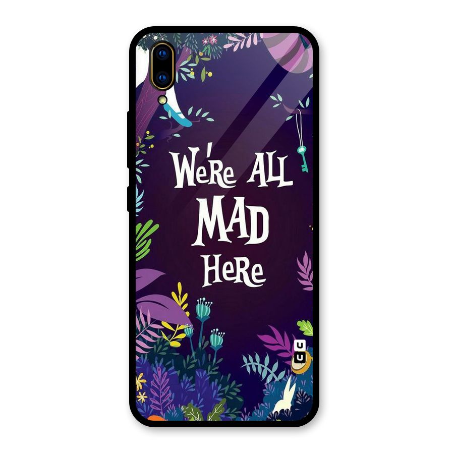All Mad Glass Back Case for Vivo V11 Pro