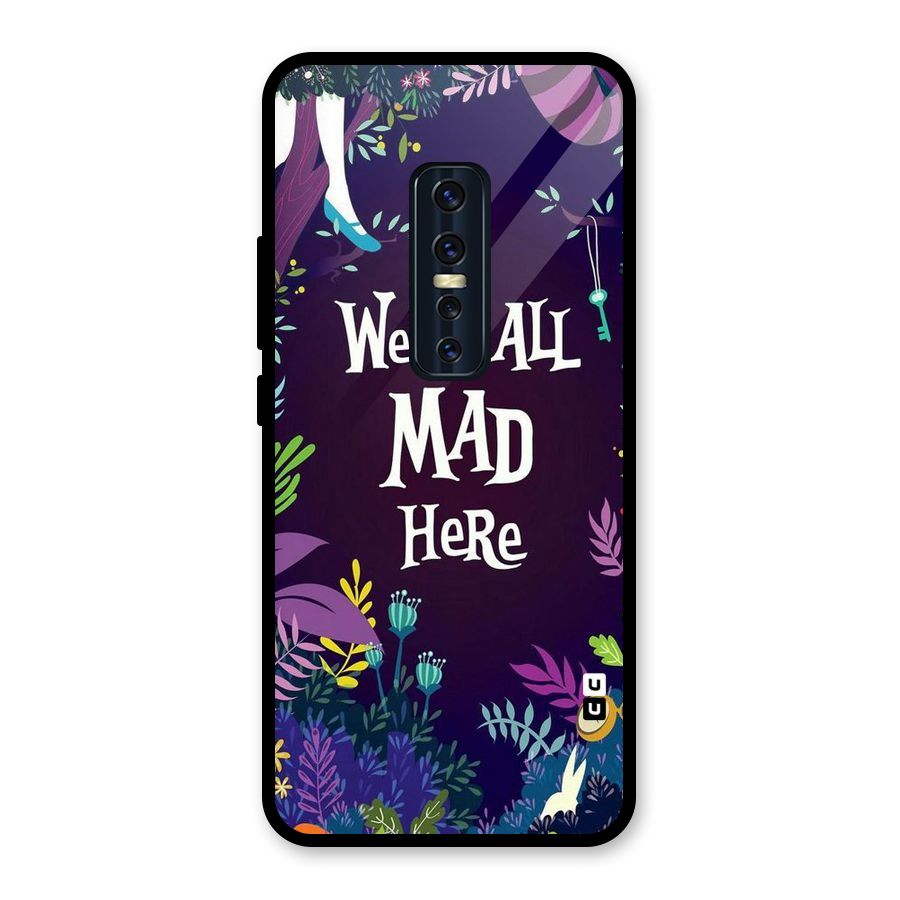 All Mad Glass Back Case for Vivo V17 Pro