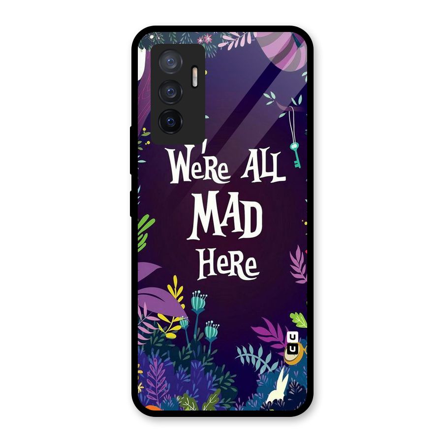 All Mad Glass Back Case for Vivo V23e
