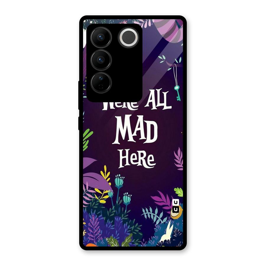 All Mad Glass Back Case for Vivo V27
