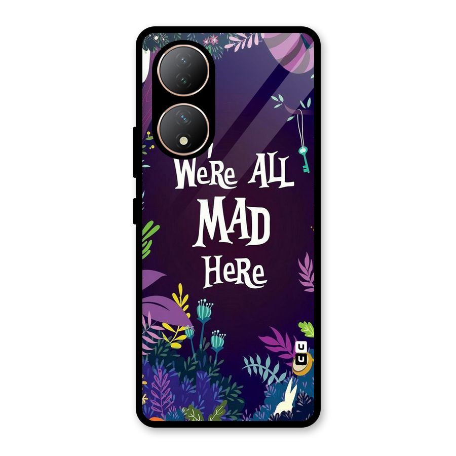 All Mad Glass Back Case for Vivo Y100A